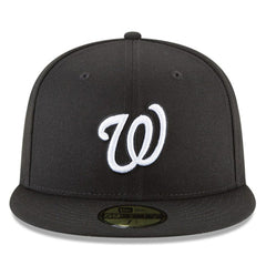 Washington Nationals 59FIFTY Fitted Hat - Black | New Era