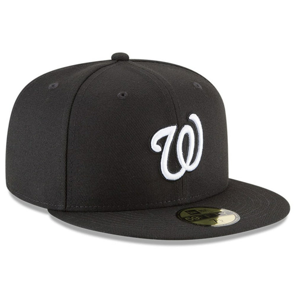 Washington Nationals 59FIFTY Fitted Hat - Black | New Era