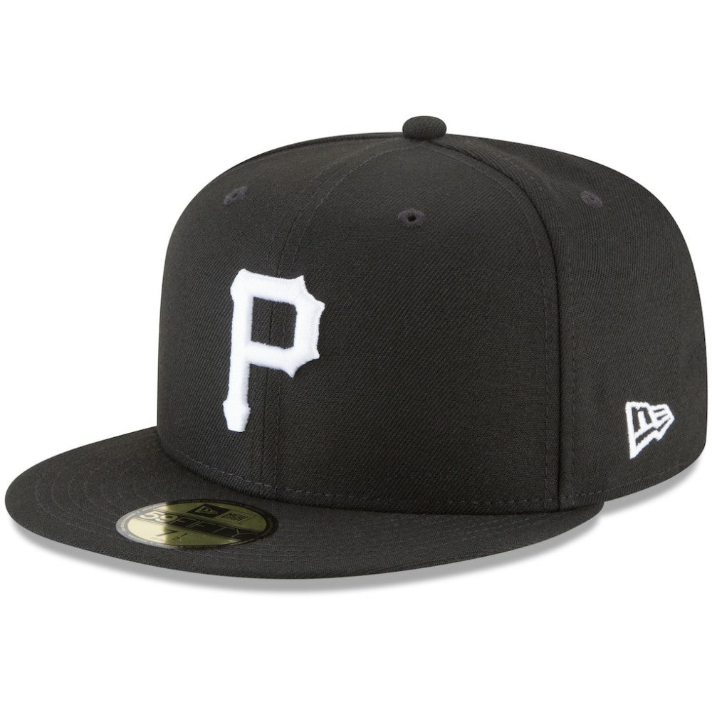 Pittsburgh Pirates 59FIFTY Fitted Hat - Black | New Era