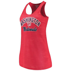 Washington Nationals Soft as a Grape Women's Multicount Racerback Tank Top - Red