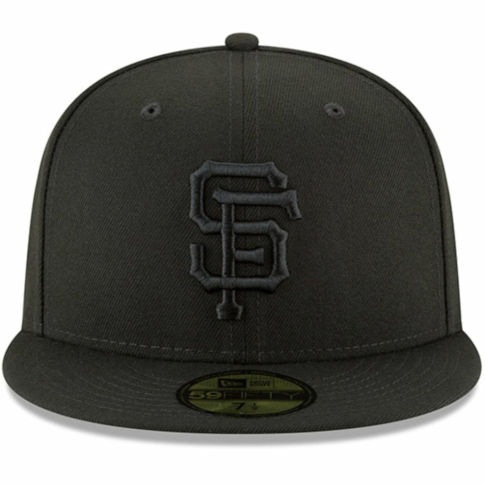 San Francisco Giants Primary Logo Basic 59FIFTY Fitted Hat - Black | New Era