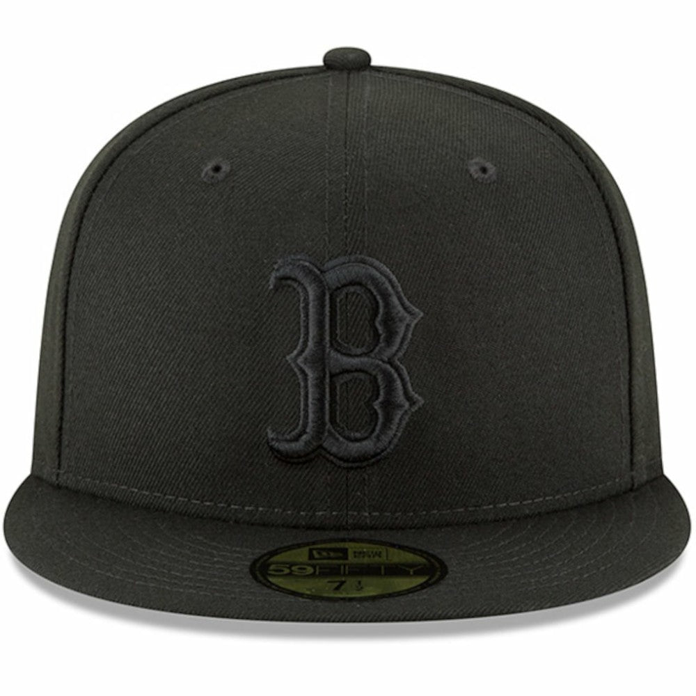 Boston Red Sox Primary Logo Basic 59FIFTY Fitted Hat - Black | New Era