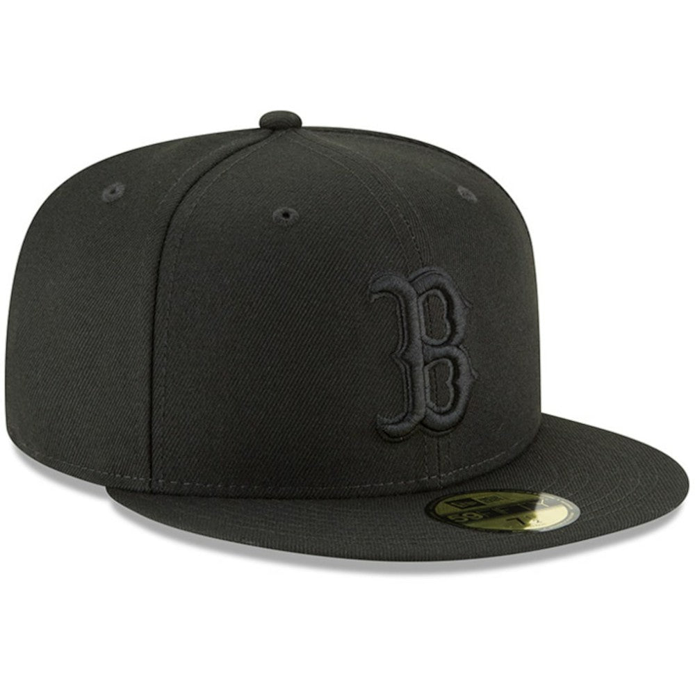Boston Red Sox Primary Logo Basic 59FIFTY Fitted Hat - Black | New Era