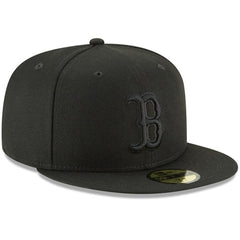 Boston Red Sox Primary Logo Basic 59FIFTY Fitted Hat - Black | New Era