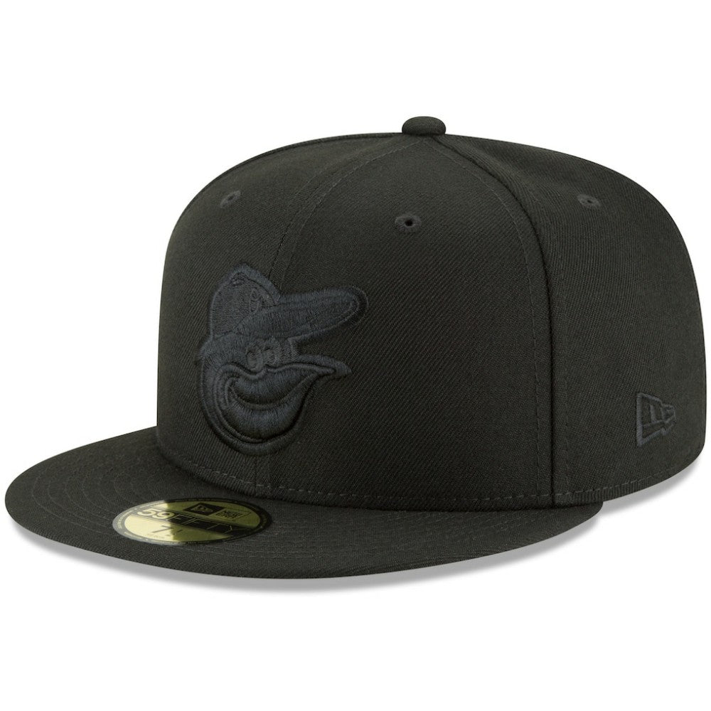 Baltimore Orioles Primary Logo Basic 59FIFTY Fitted Hat - Black | New Era