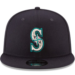 Seattle Mariners Team Color 9FIFTY Snapback Hat - Navy | New Era