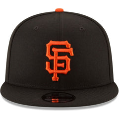 San Francisco Giants Team Color 9FIFTY Snapback Hat - Black | New Era