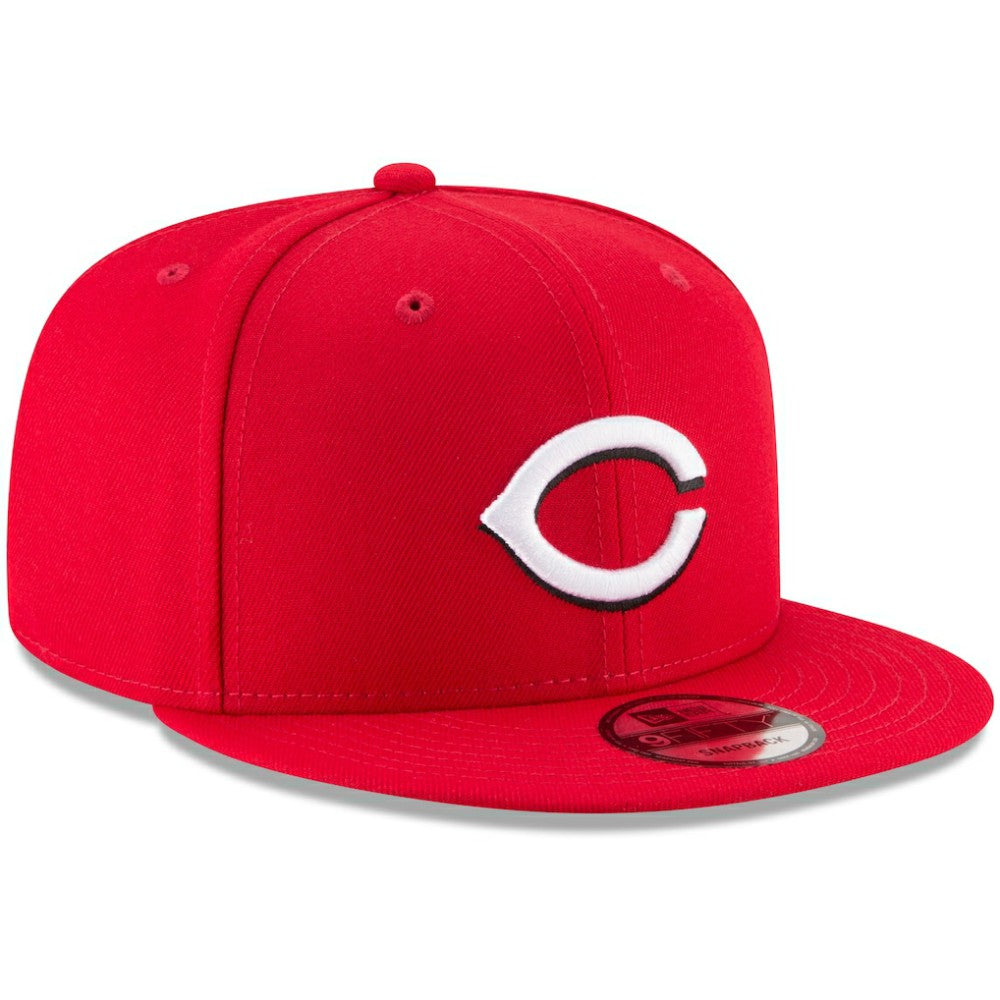 Cincinnati Reds Team Color 9FIFTY Snapback Hat - Red | New Era