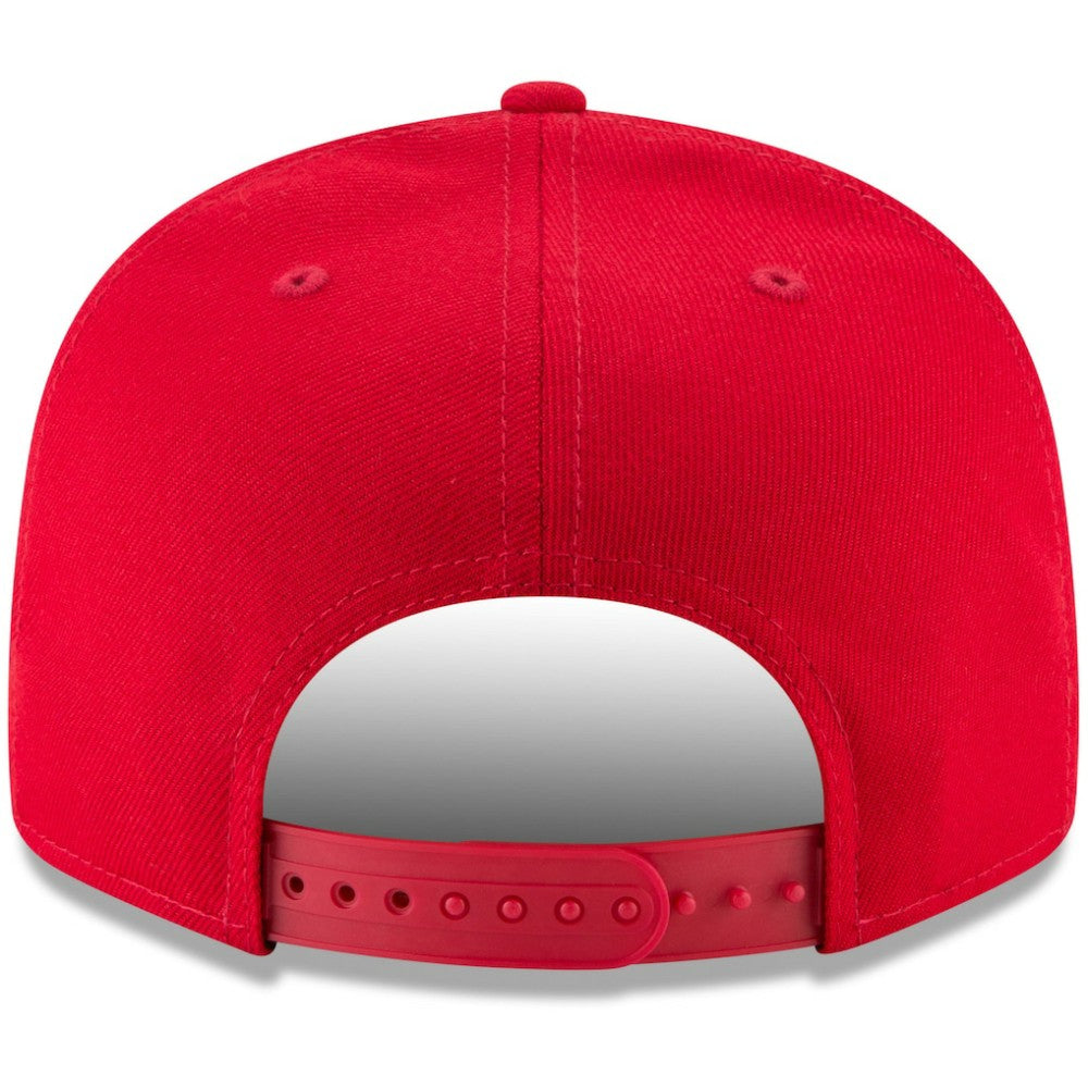 Cincinnati Reds Team Color 9FIFTY Snapback Hat - Red | New Era