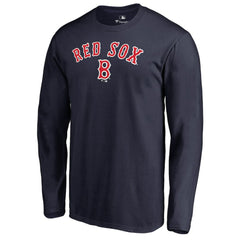 Boston Red Sox Cooperstown Collection Wahconah Long Sleeve T-Shirt - Navy