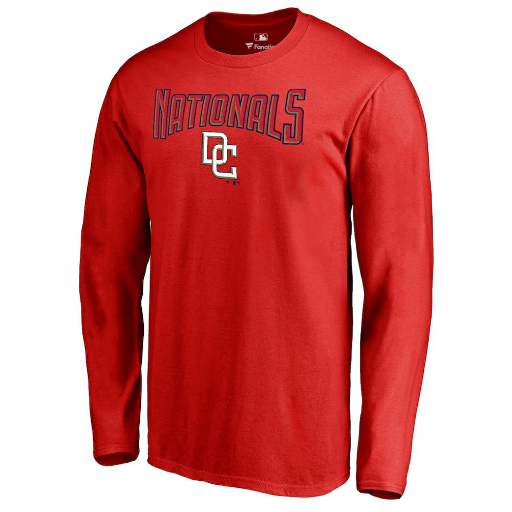 Washington Nationals Cooperstown Collection Wahconah Long Sleeve T-Shirt - Red
