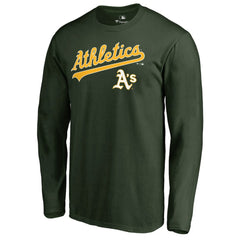 Athletics Team Lockup Long Sleeve T-Shirt - Green