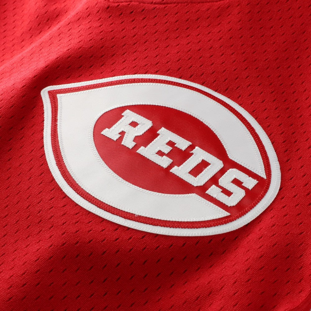 Barry Larkin Cincinnati Reds Authentic Batting Practice Jersey - Red | Mitchell & Ness