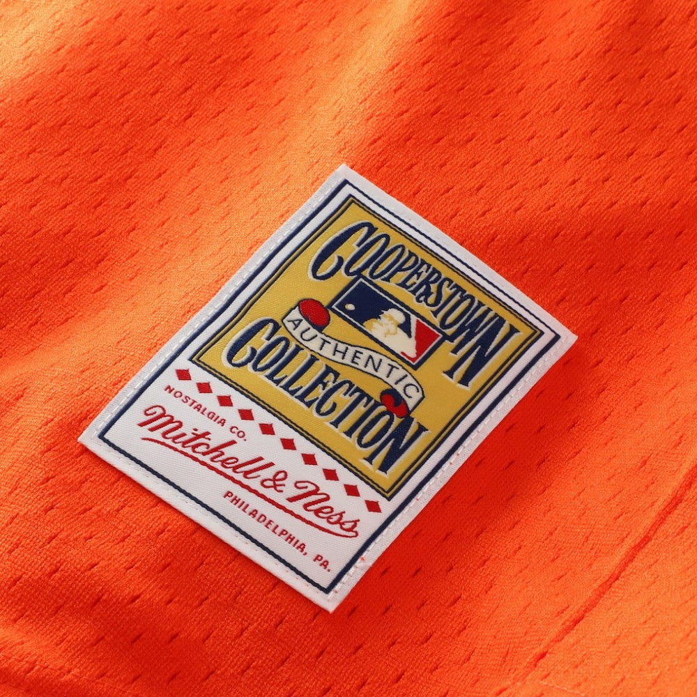 Kirk Gibson Detroit Tigers Cooperstown Collection Mesh Batting Practice Button-Up Jersey - Orange | Mitchell & Ness