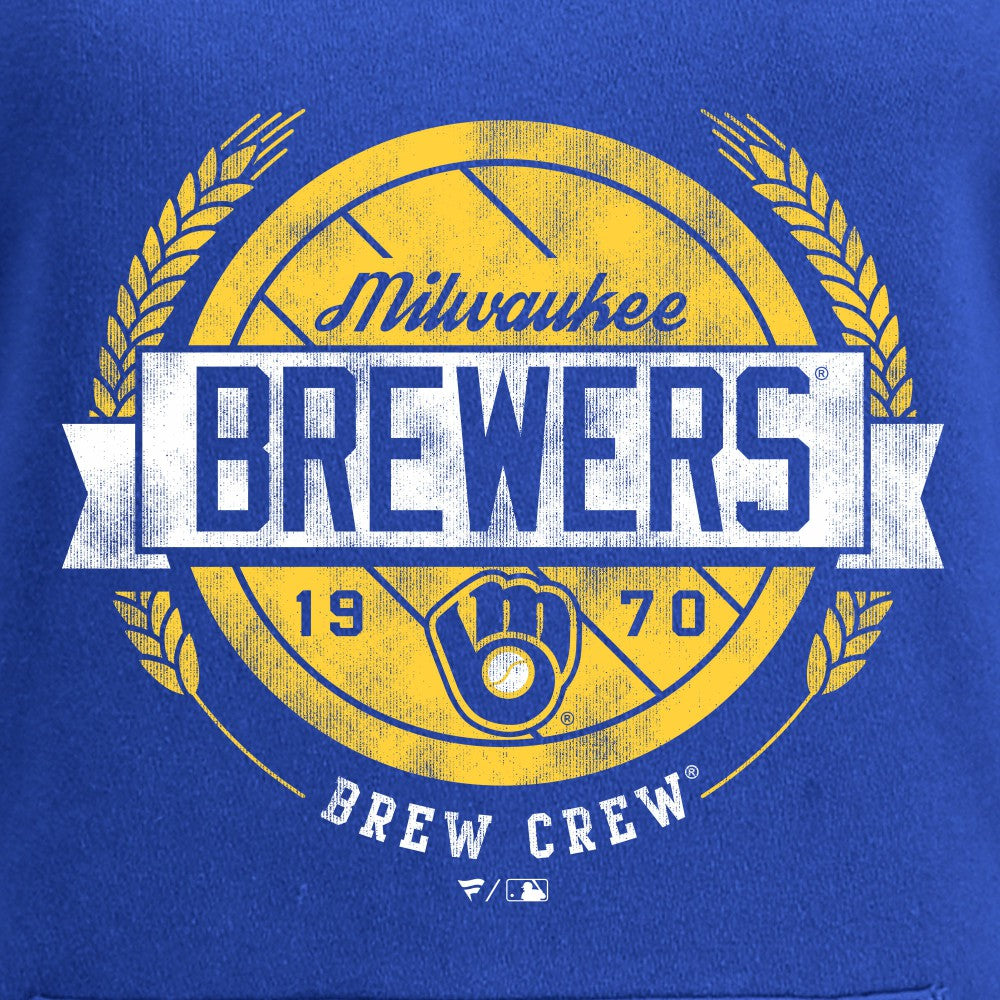 Milwaukee Brewers Hometown Collection Barrel Men T-Shirt - Royal