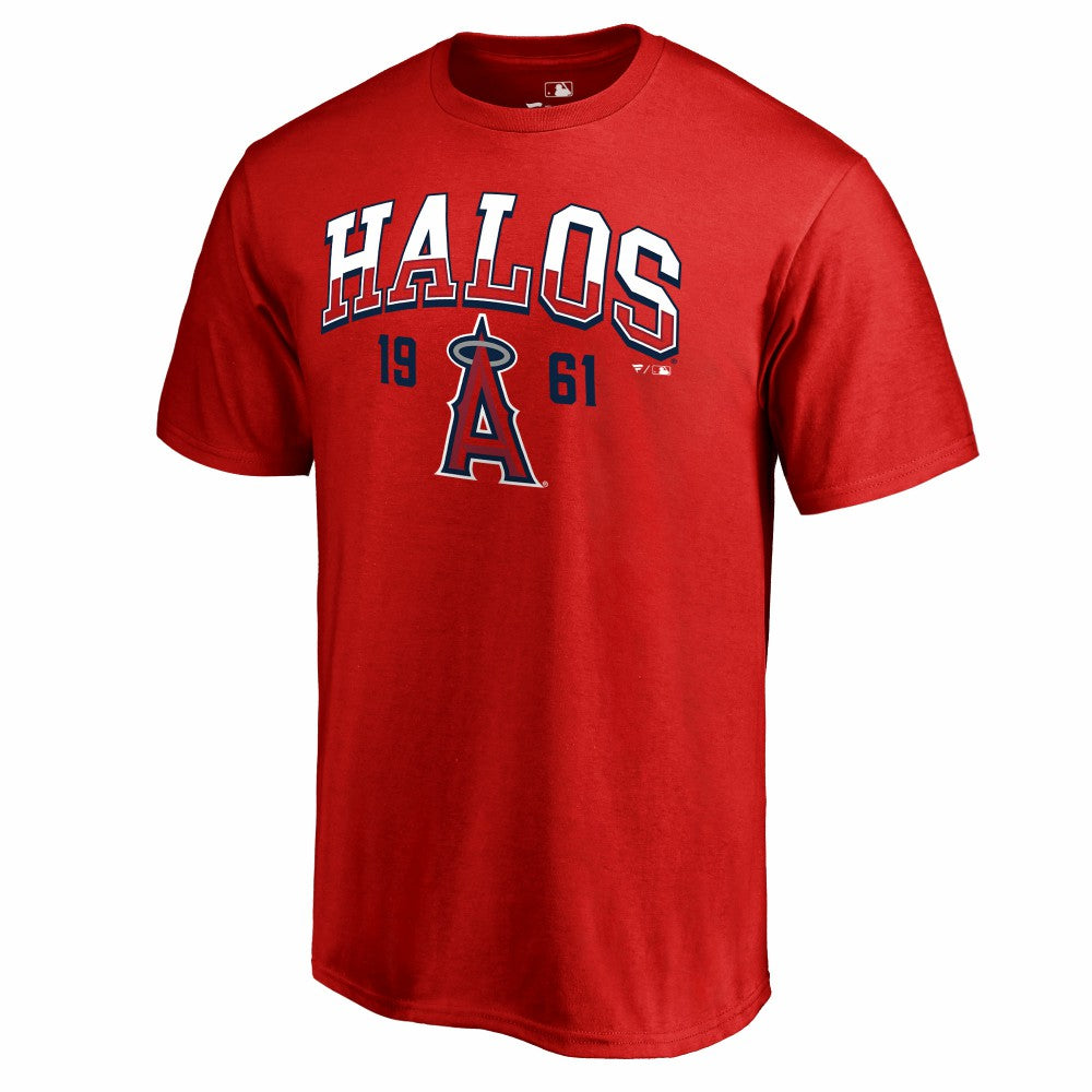 Los Angeles Angels Hometown Collection Halos T-Shirt - Red