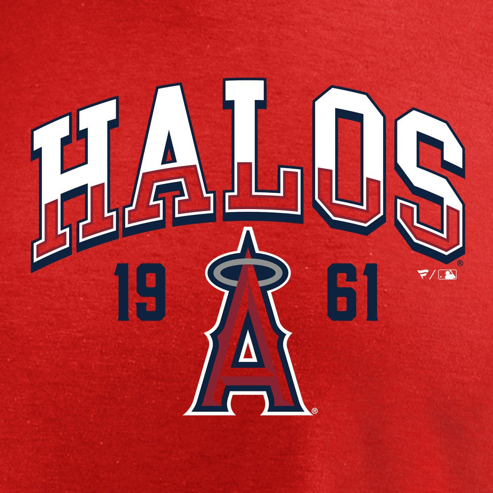 Los Angeles Angels Hometown Collection Halos T-Shirt - Red