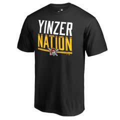 Pittsburgh Pirates Hometown Collection Yinzer Nation T-Shirt - Black