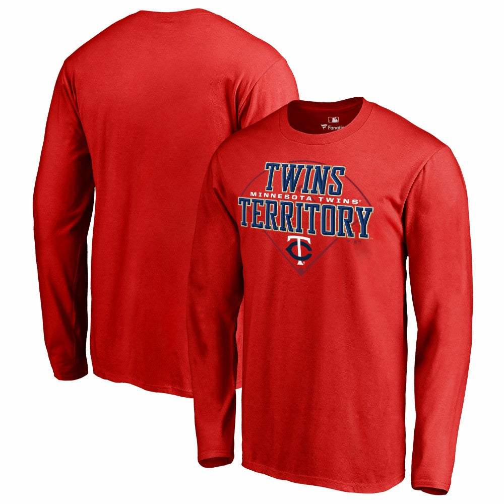 Minnesota Twins Hometown Collection Twins Territory Long Sleeve T-Shirt - Red