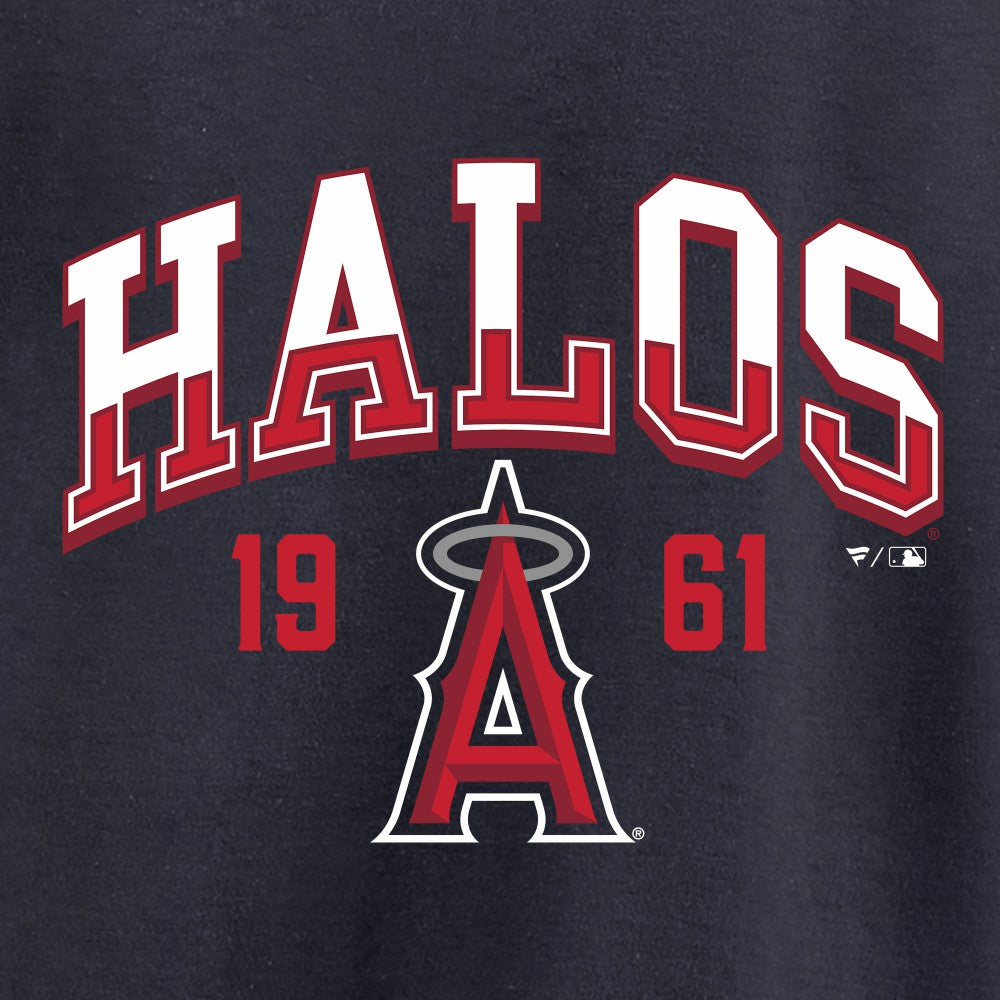 Los Angeles Angels Hometown Collection Halos Pullover Hoodie - Navy