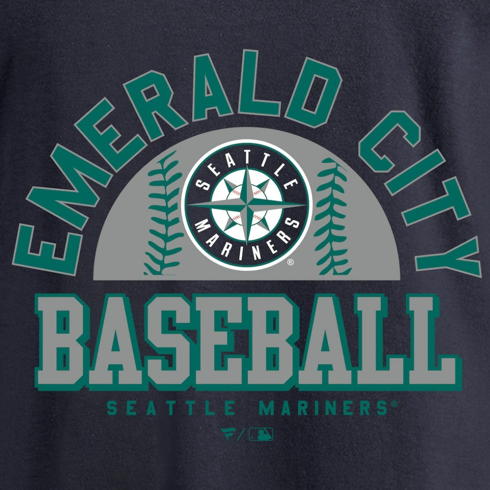 Seattle Mariners Hometown Collection Cascadia Pullover Hoodie - Navy