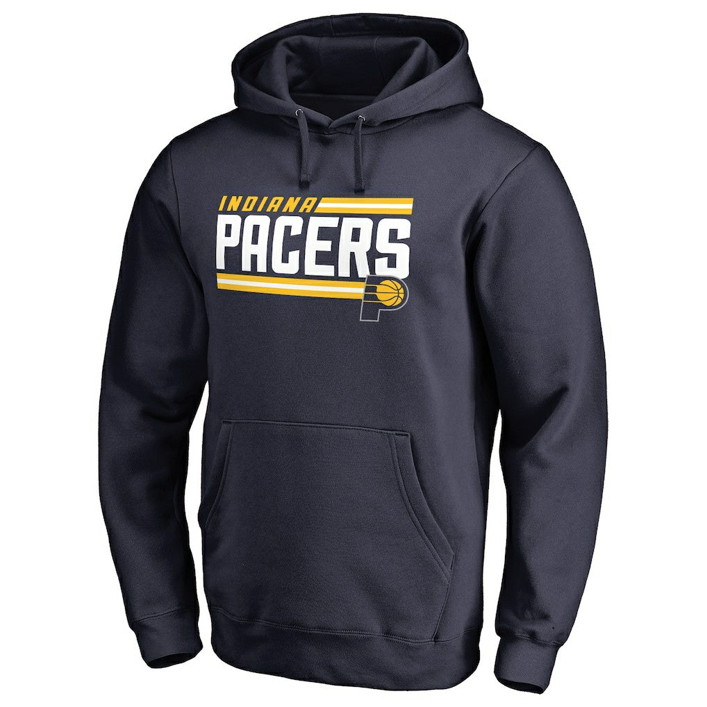 Indiana Pacers Onside Stripe Pullover Hoodie - Navy shop