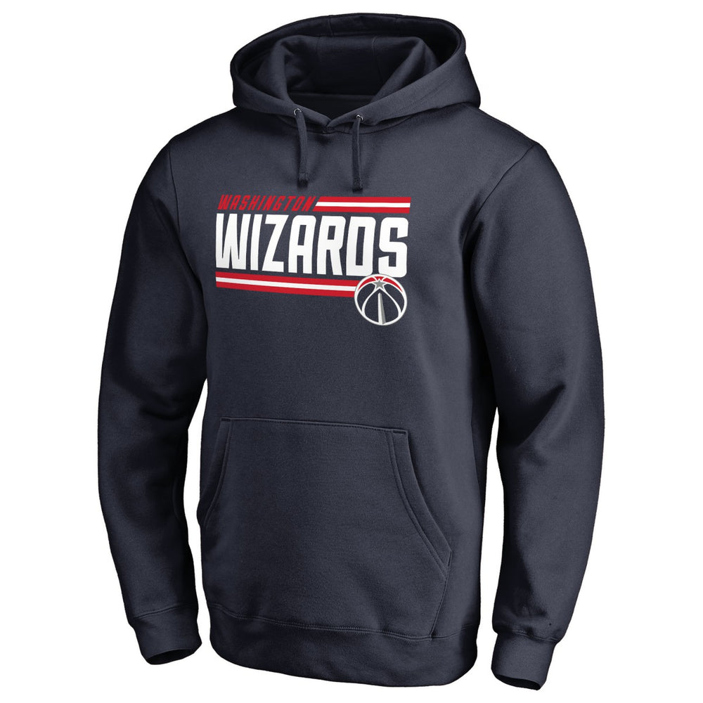 Washington Wizards Onside Stripe Pullover Hoodie - Navy online