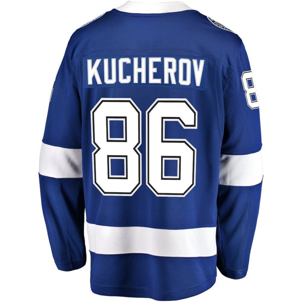Nikita Kucherov Tampa Bay Lightning Fanatics Breakaway Jersey Blue