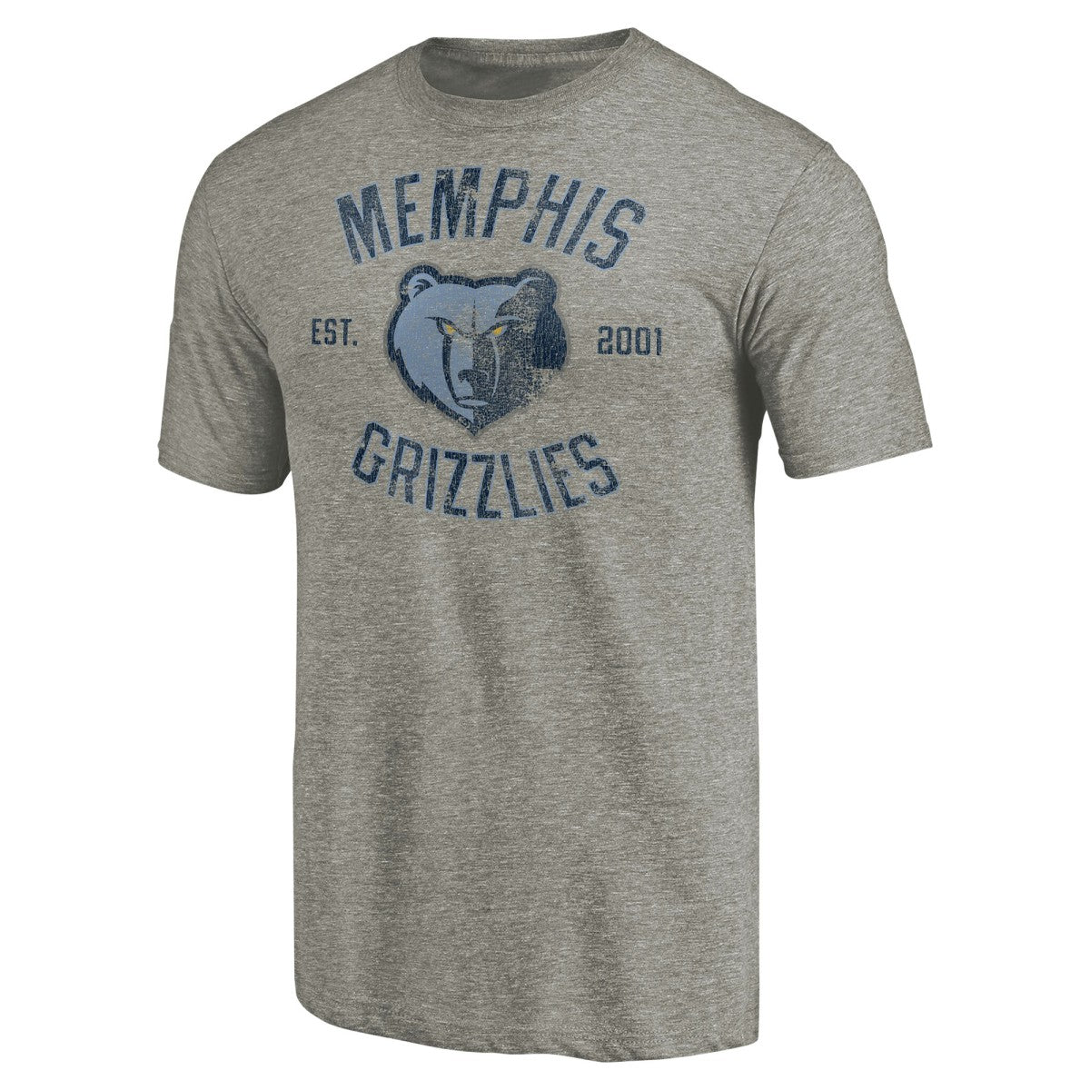 Memphis Grizzlies Team Heritage Tri-Blend T-Shirt - Gray on sale