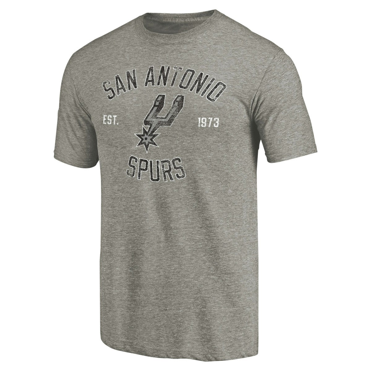 San Antonio Spurs Team Heritage Tri-Blend T-Shirt - Gray shop