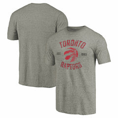 Toronto Raptors Team Heritage Tri-Blend T-Shirt - Gray discount