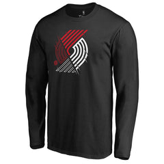 Portland Trail Blazers X-Ray Long Sleeve T-Shirt - Black shop