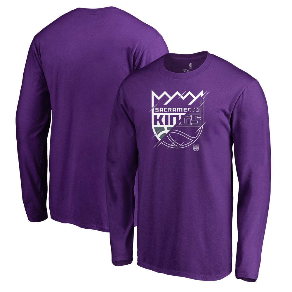 Sacramento Kings X-Ray Long Sleeve T-Shirt - Purple discount