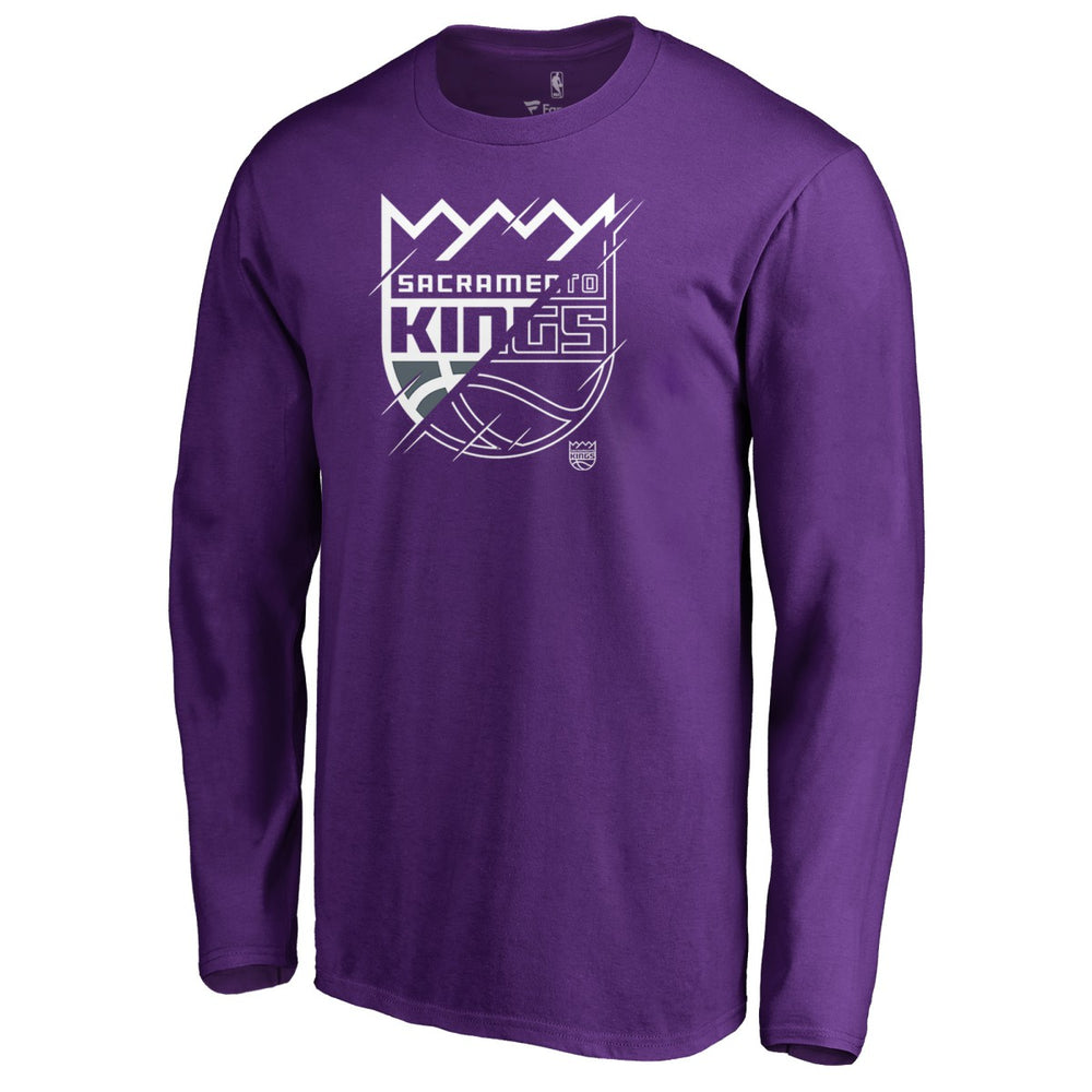 Sacramento Kings X-Ray Long Sleeve T-Shirt - Purple discount