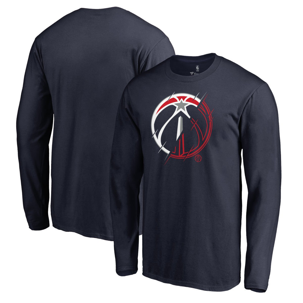 Washington Wizards X-Ray Long Sleeve T-Shirt - Navy for sale