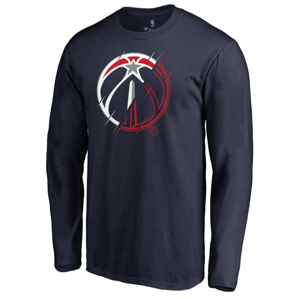 Washington Wizards X-Ray Long Sleeve T-Shirt - Navy for sale