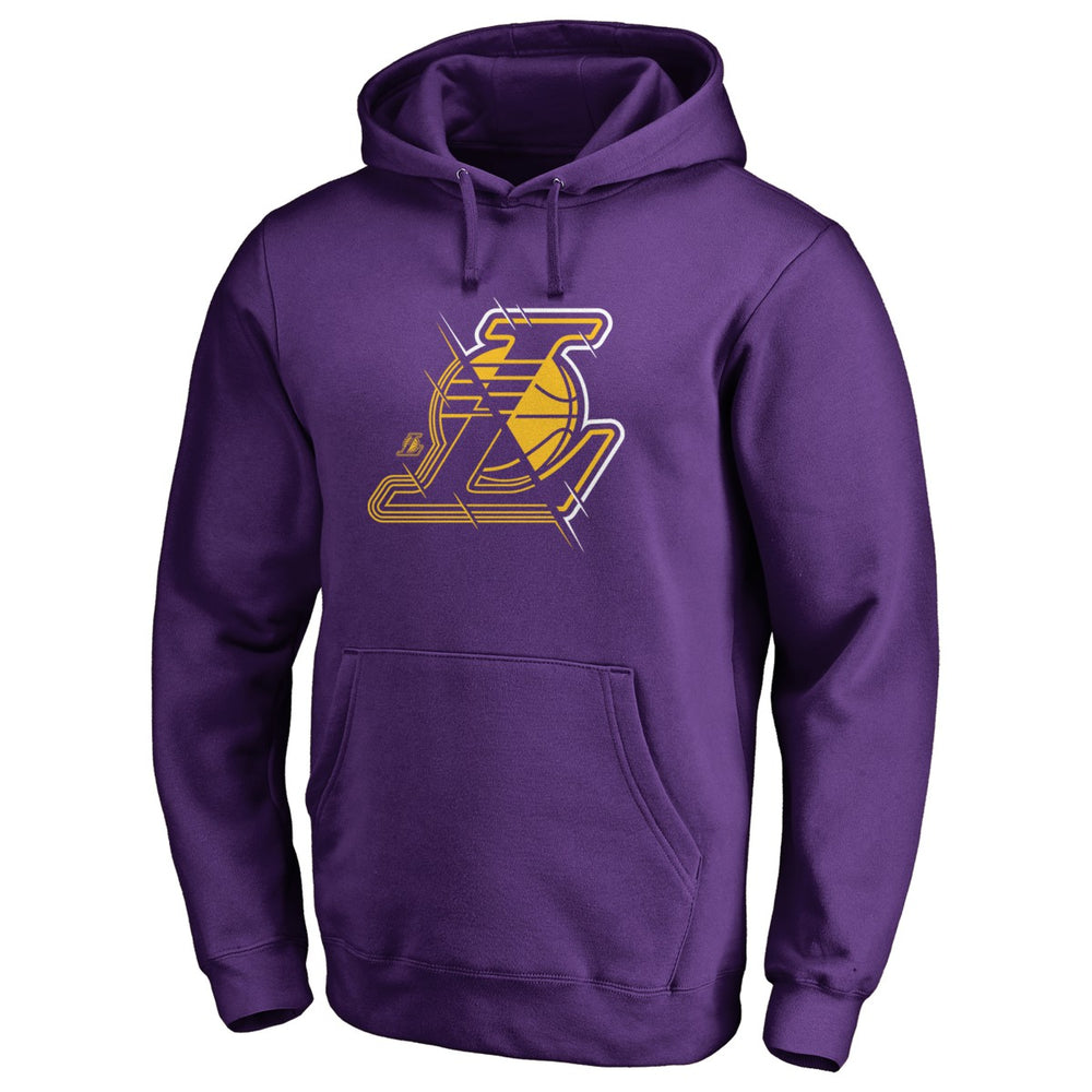 Los Angeles Lakers X-Ray Pullover Hoodie - Purple on sale