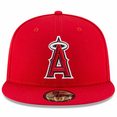 Los Angeles Angels Game Authentic Collection On-Field 59FIFTY Fitted Hat - Red | New Era
