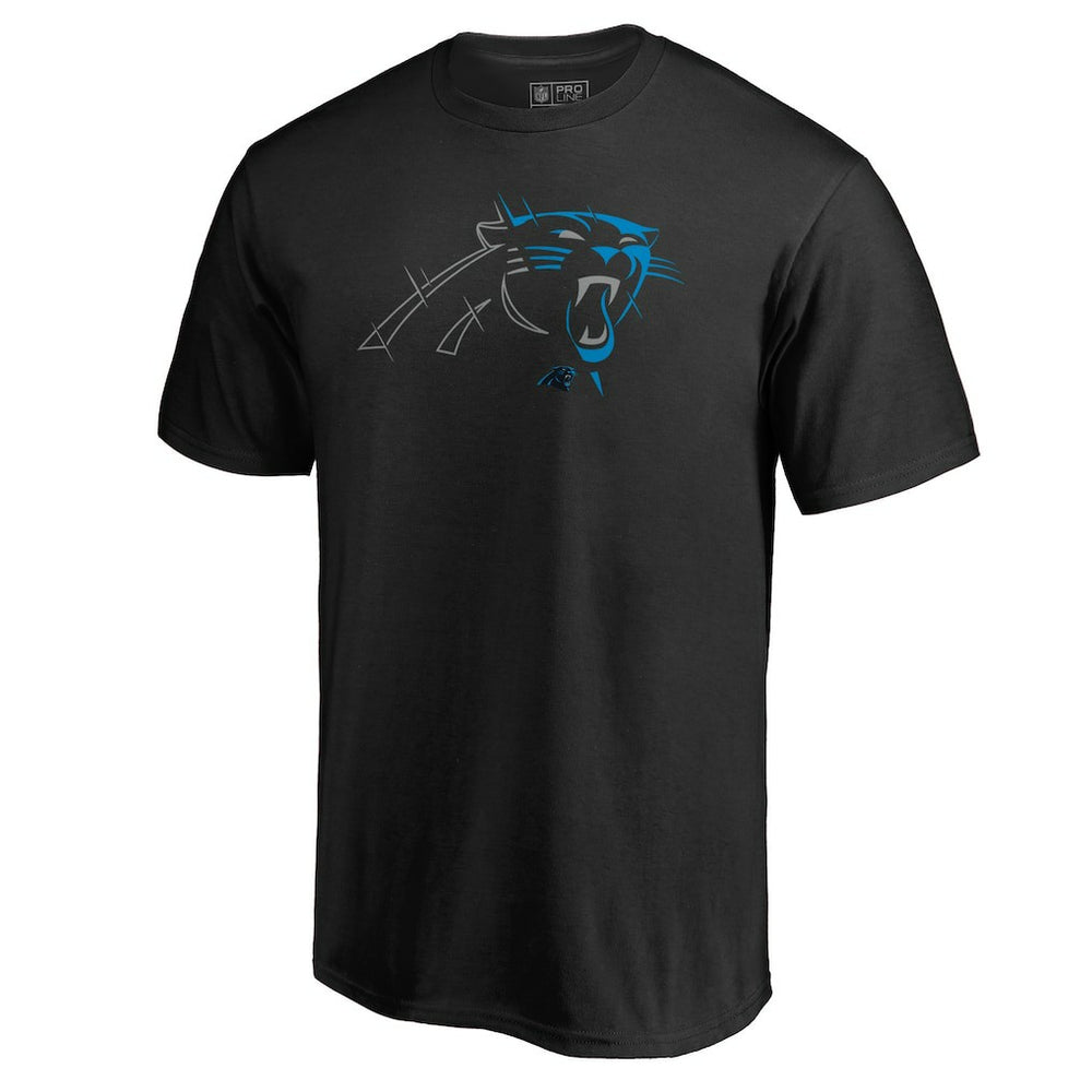 Carolina Panthers X-Ray T-Shirt - Black cheap