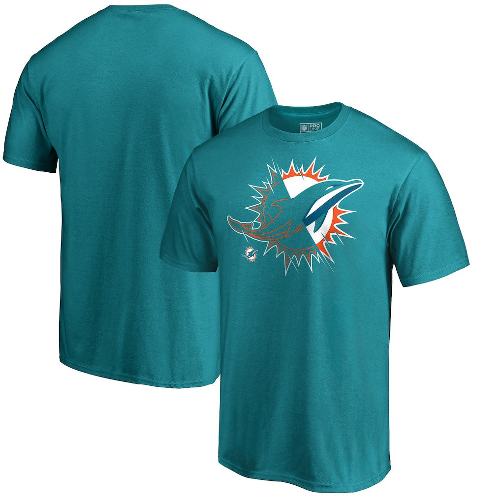 Miami Dolphins X-Ray T-Shirt - Aqua for sale