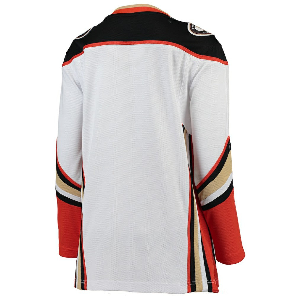 Anaheim Ducks Fanatics Women's Away Breakaway Jersey White