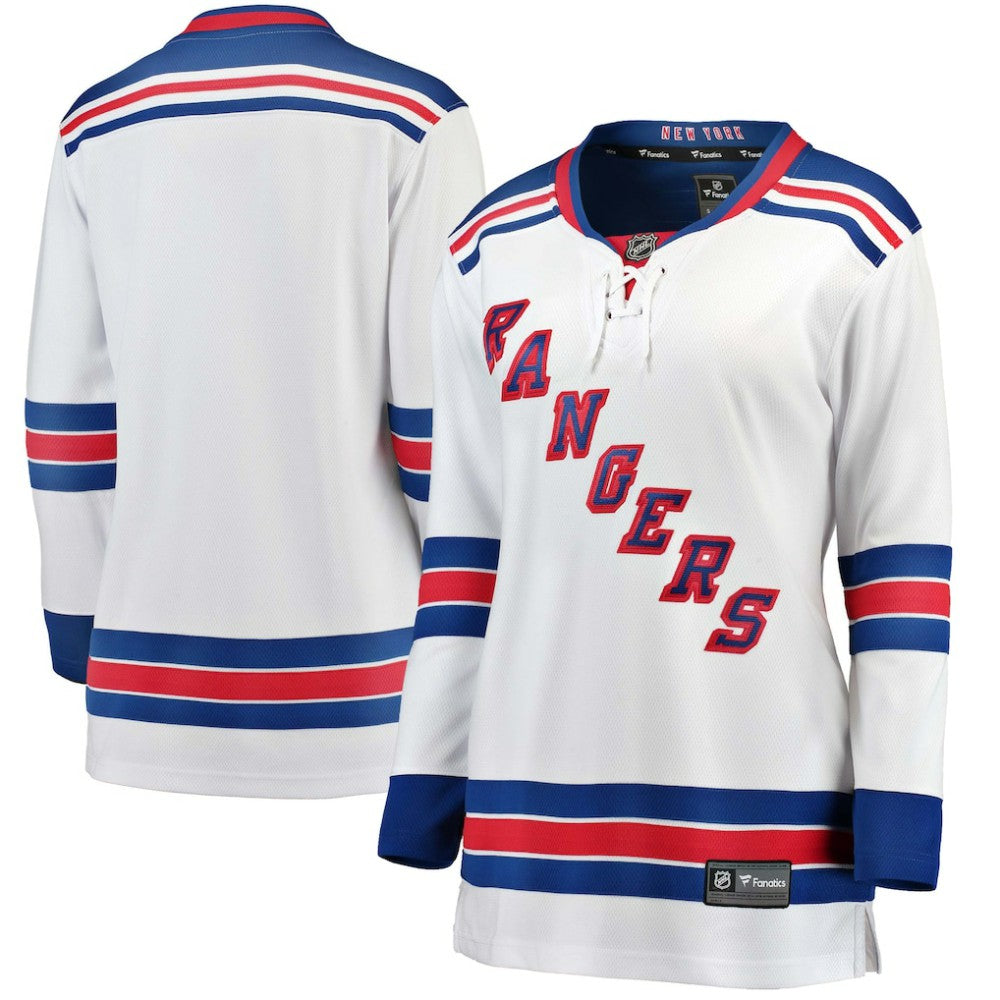 New York Rangers Fanatics Women's Away Breakaway Jersey White