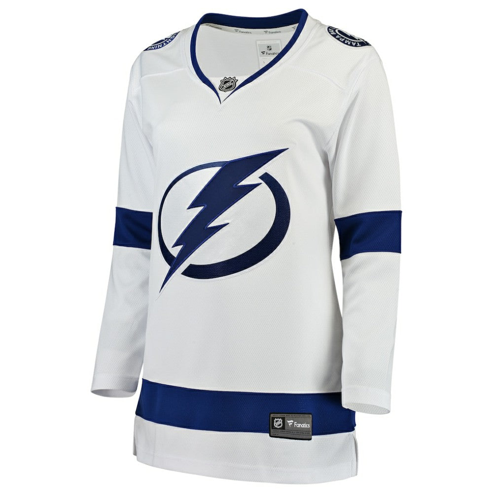 Tampa Bay Lightning Fanatics Women's Away Breakaway Jersey White