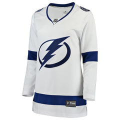 Tampa Bay Lightning Fanatics Women's Away Breakaway Jersey White