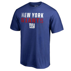 New York Giants Iconic Collection Fade Out T-Shirt - Royal outlet