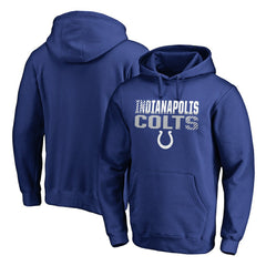 Indianapolis Colts Iconic Collection Fade Out Pullover Hoodie - Royal online