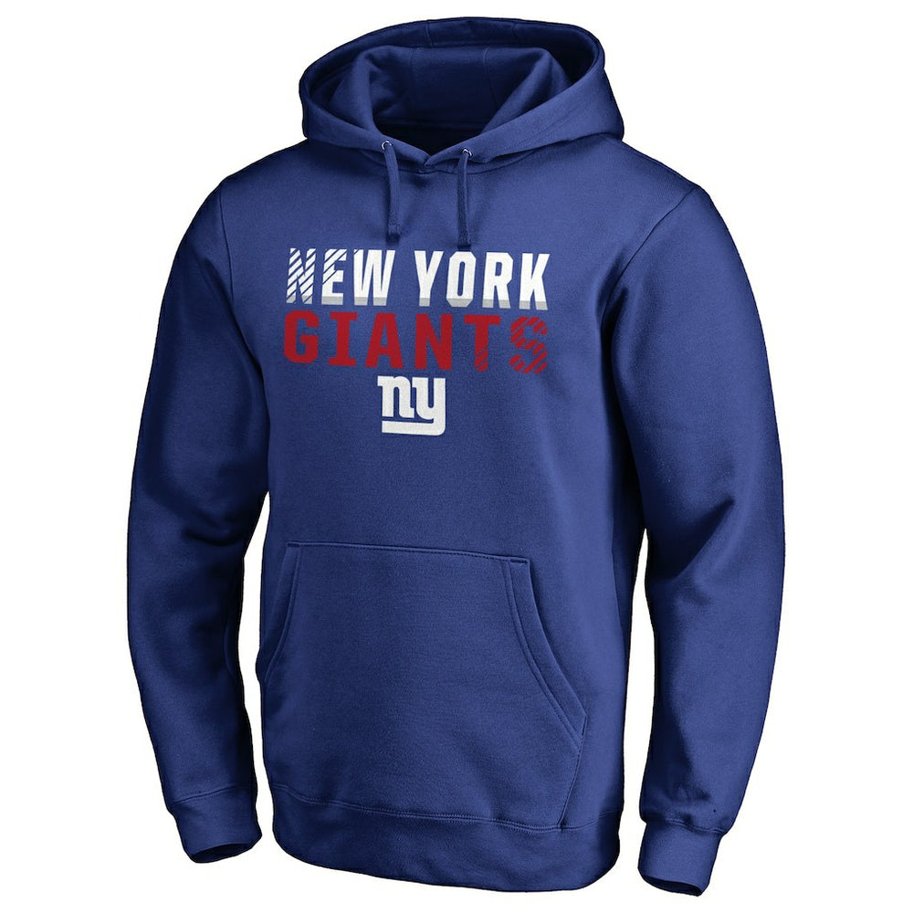 New York Giants Iconic Collection Fade Out Pullover Hoodie - Royal online