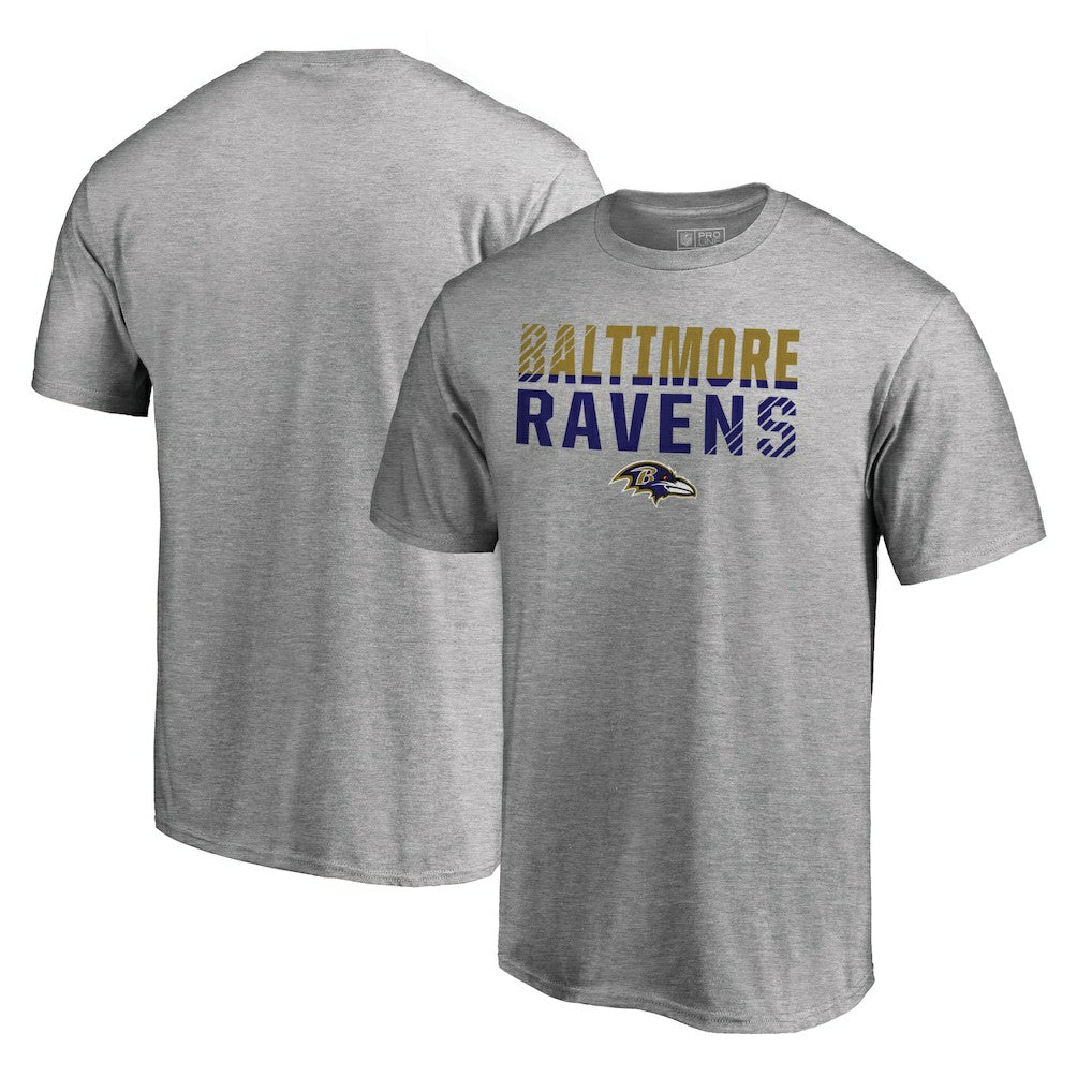 Baltimore Ravens Iconic Collection Fade Out T-Shirt - Ash online