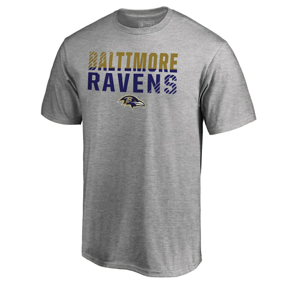 Baltimore Ravens Iconic Collection Fade Out T-Shirt - Ash online