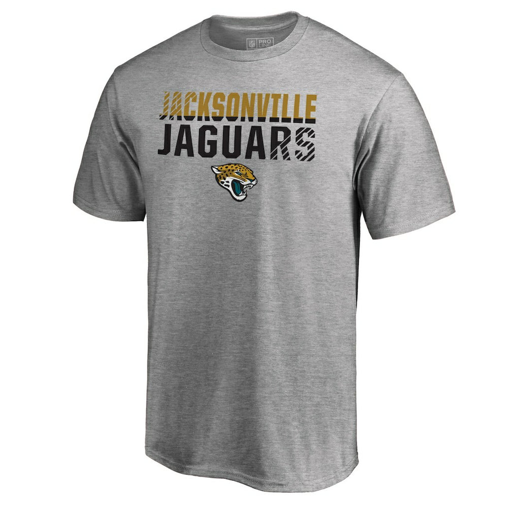 Jacksonville Jaguars Iconic Collection Fade Out T-Shirt - Ash cheap